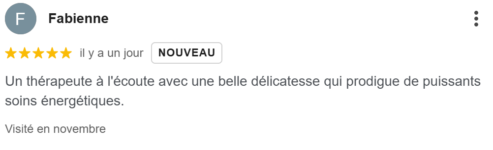 soins énergétiques
